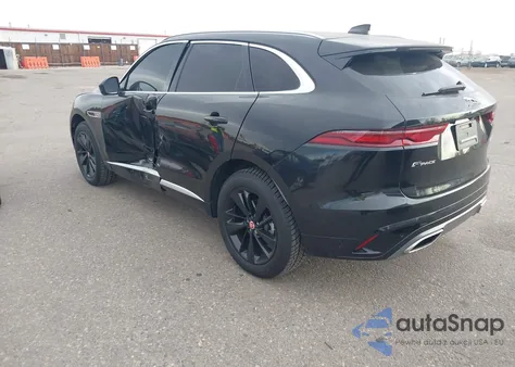 2021 Jaguar F-Pace R-Dynamic S P400 Awd Automatic from USA, damaged, VIN SADCT2FU7MA666187